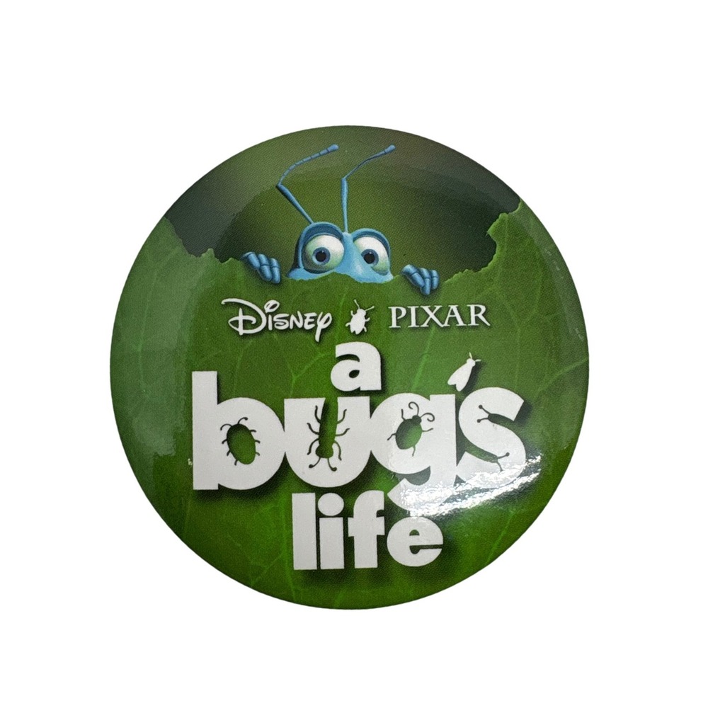 Disney Pixar A Bugs Life Pin Button Collectible Movie Promo‎ Souvenir Disneyland